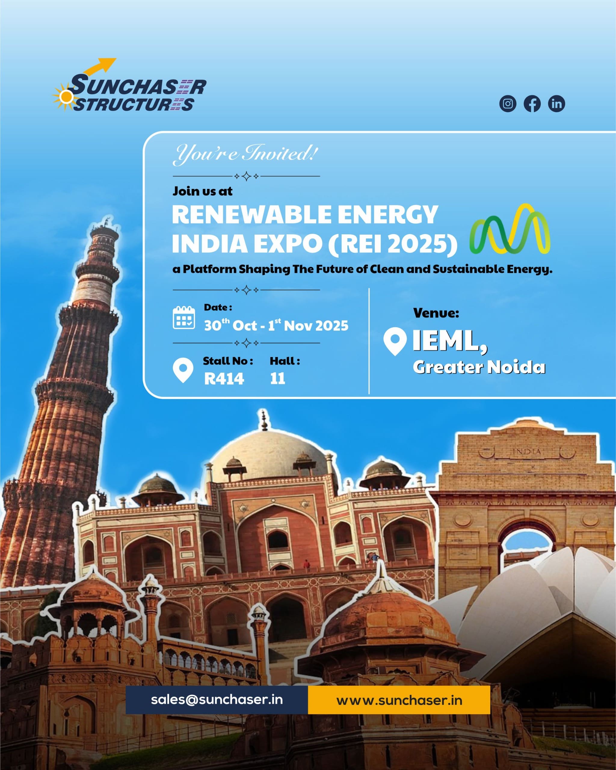 We’re Excited to Announce Our Participation at REI 2025 !